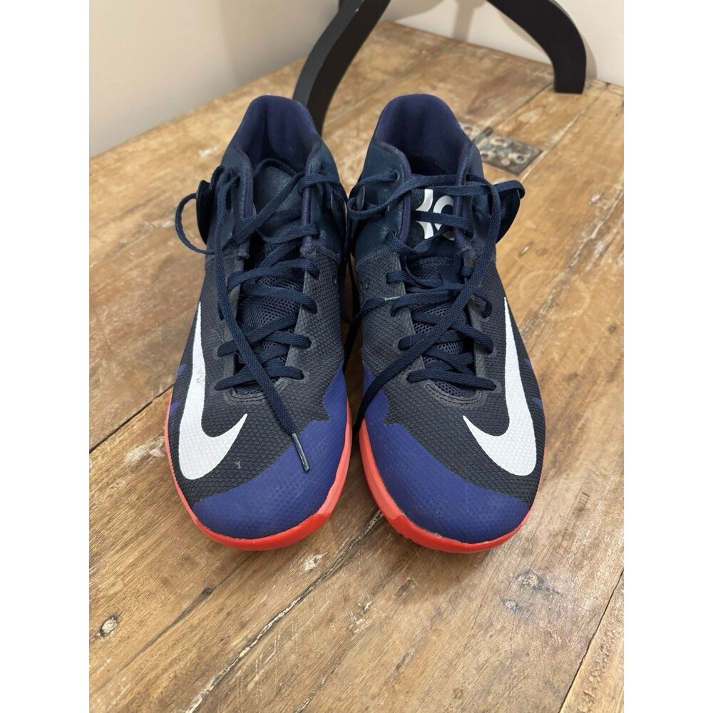 Nike Zoom KD Trey 5 IV Obsidian White Crimson Men Basketball Sneakers Size  10